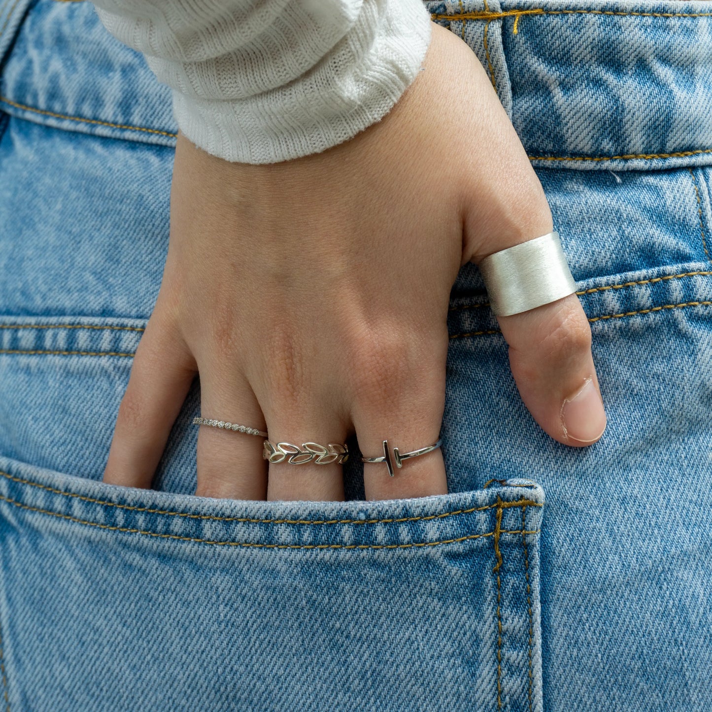 ANILLO NEBULA PLATA