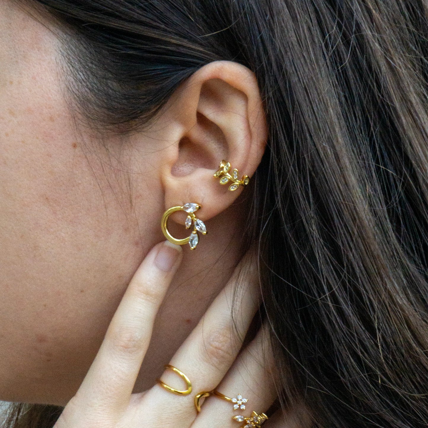 PENDIENTES GALATEA ORO